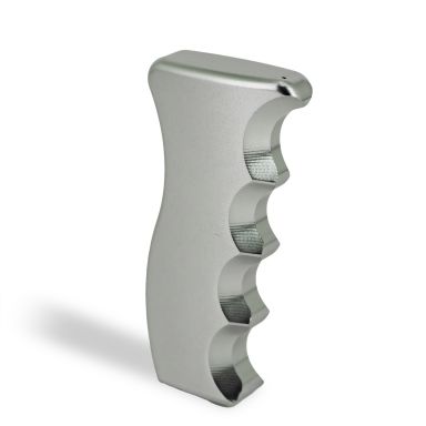 WH Billet Pistol Grip Shifter Handle Knob | 1/2 NC Thread, Clear Anodized